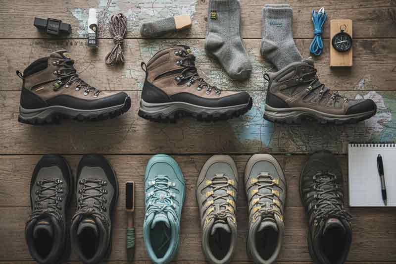 Vælg det rette fodtøj til vandreture